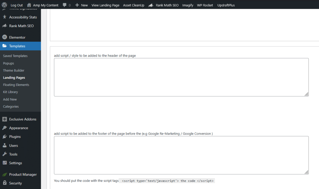where to manually add your schema code